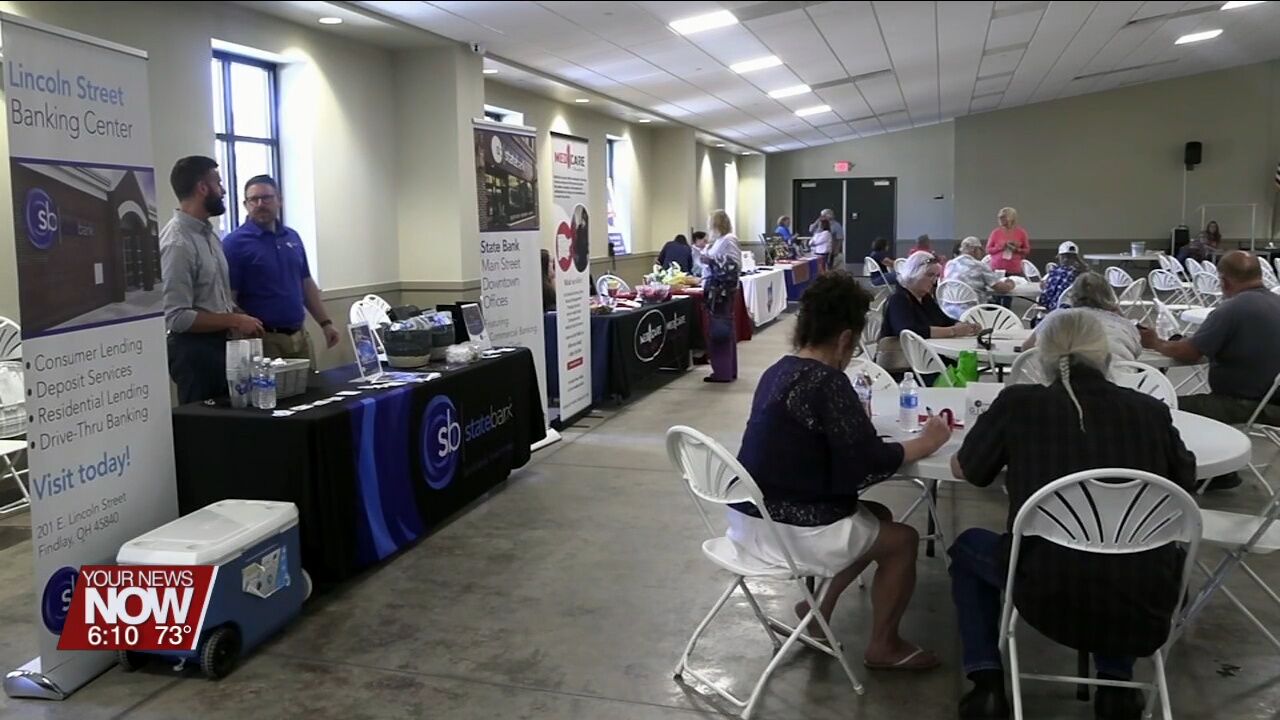 Senior citizens get the VIP treatment at the Hancock County Fair